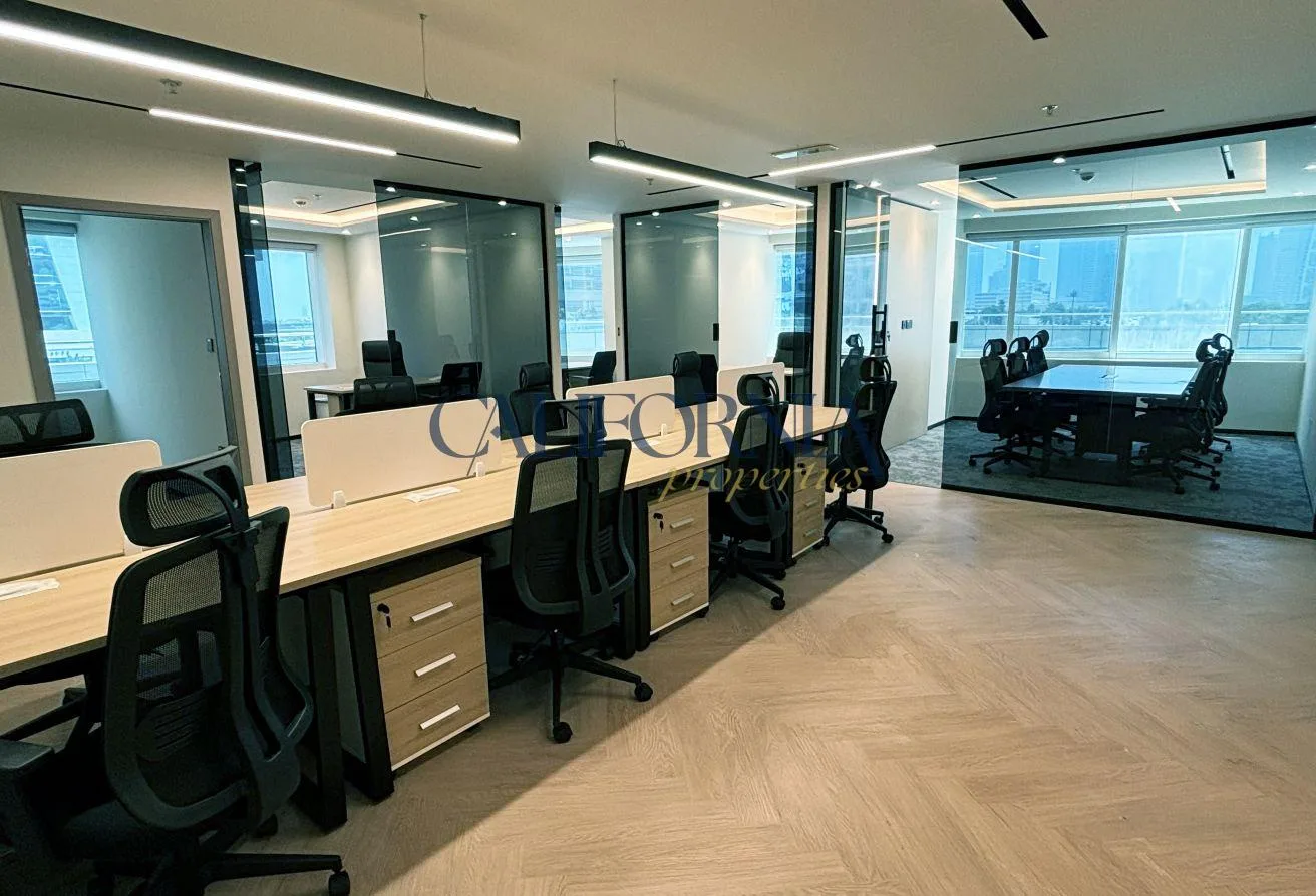 Brand-New Furnished Office | Glass Partition - 1