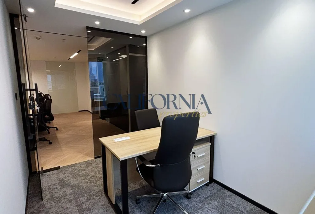 Brand-New Furnished Office | Glass Partition - 4