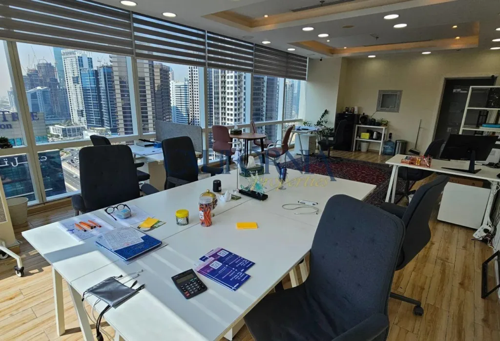 Furnished Corner Office | Marina & City View - 8